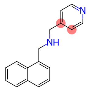 萘-1-基-甲基吡啶-4-基-甲胺