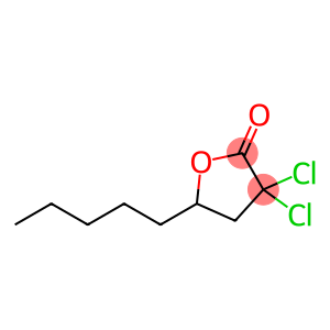 3,3-dichlorodihydro-5-pentylfuran-2(3H)-one