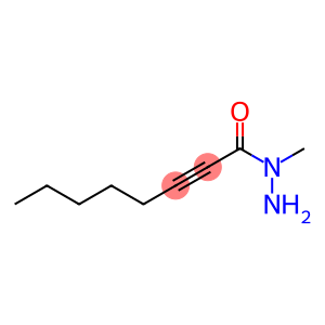 2-Octynoic acid, 1-methylhydrazide