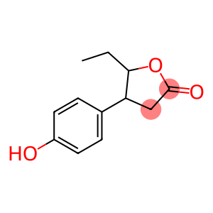 Hydrocinnamicacid,p-hydroxy-bta-(1-hydroxypropyl)-,gamma-lactone(4CI)