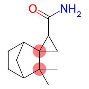 Spiro[bicyclo[2.2.1]heptane-2,1-cyclopropane]-2-carboxamide, 3,3-dimethyl- (9CI)