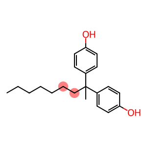 4,4'-(1-methyloctylidene)bisphenol