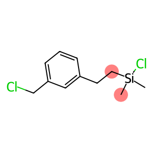1-(Dimethylchlorosilyl)-2-(p,m-chloromethylphenyl)ethane