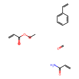 2-Propenamide,polymer with ethenylbenzene,ethyl 2-propenoate and formaldehyde,butylated