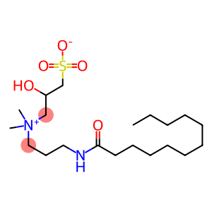 N,N-Dimethyl-N-(3-cocoamidopropyl)-N-(2-hydroxy-3-sulfopropyl) ammonium betaine