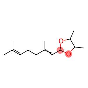 1,3-Dioxolane, 2-(2,6-dimethyl-1,5-heptadien-1-yl)-4,5-dimethyl-