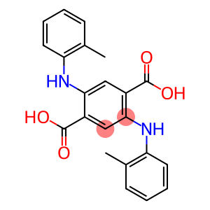 2,5-bis[(2-methylphenyl)amino]terephthalic acid