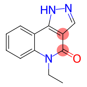 4H-Pyrazolo[4,3-c]quinolin-4-one,5-ethyl-1,5-dihydro-(9CI)