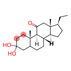 Pregnan-11-one, 3,20-dihydroxy-, (3α,5β,20S)-