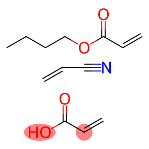 2-丙烯酸与2-丙烯酸丁酯和2-丙烯腈的聚合物铵盐