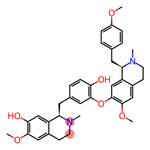 (1R)-1-[[4-hydroxy-3-[[(1R)-6-methoxy-1-[(4-methoxyphenyl)methyl]-2-methyl-3,4-dihydro-1H-isoquinolin-7-yl]oxy]phenyl]methyl]-6-methoxy-2-methyl-3,4-dihydro-1H-isoquinolin-7-ol