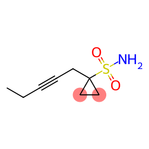 Cyclopropanesulfonamide, 1-(2-pentynyl)- (9CI)