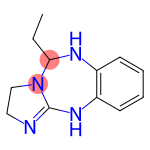 1H-Imidazo[2,1-b][1,3,5]benzotriazepine,5-ethyl-2,3,5,6-tetrahydro-(9CI)
