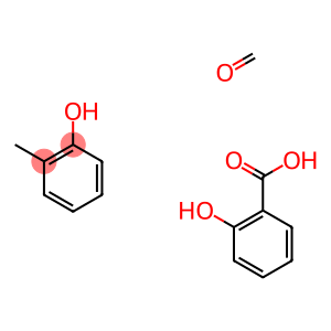 Benzoic acid, 2-hydroxy-, polymer with formaldehyde and 2-methylphenol