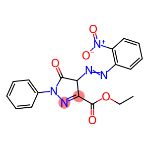 ethyl 4,5-dihydro-4-[(2-nitrophenyl)azo]-5-oxo-1-phenyl-1H-pyrazole-3-carboxylate