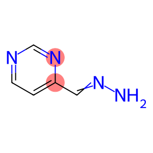 4-Pyrimidinecarboxaldehyde, hydrazone (9CI)