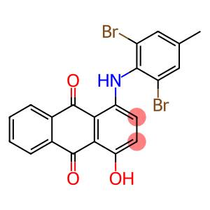 1-[(2,6-二溴-4-甲基苯基)氨基]-4-羟基-9,10-蒽二酮