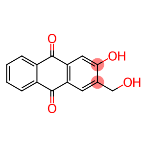 9,10-Anthracenedione, 2-hydroxy-3-(hydroxymethyl)-