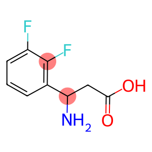 Benzenepropanoic acid, β-amino-2,3-difluoro-