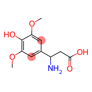 3-AMINO-3-(4-HYDROXY-3,5-DIMETHOXY-PHENYL)-PROPIONIC ACID