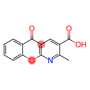 2-METHYL-5-OXO-5H-CHROMENO[2,3-B]PYRIDINE-3-CARBOXYLIC ACID