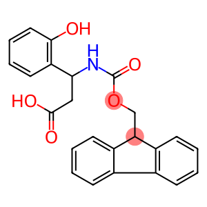 3-(9H-fluoren-9-ylmethoxy)carbonyl]amino}-3-(2-hydroxyphenyl)-propanoic acid