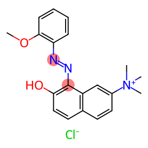 (E) -7-羟基-8-((2-甲氧基苯基)二腈基)-N,N,N-三甲基萘-2-氯化铵