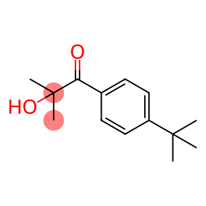 1-Propanone, 1-(4-(1,1-dimethylethyl)phenyl)-2-hydroxy-2-methyl-