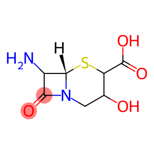 5-Thia-1-azabicyclo[4.2.0]octane-2-carboxylic acid, 7-amino-3-hydroxy-8-oxo-, [6R-(6α,7β)]- (9CI)