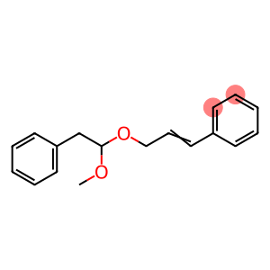 Benzene, (3-(1-methoxy-2-phenylethoxy)-1-propen-1-yl)-