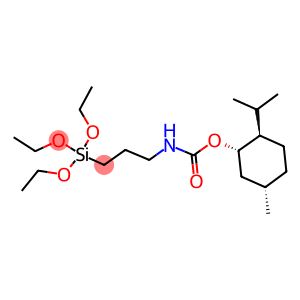 Carbamic acid, (3-(triethoxysilyl)propyl)-, 5-methyl-2-(1-methylethyl)cyclohexyl ester