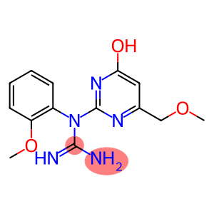 1-[6-(methoxymethyl)-4-oxo-1H-pyrimidin-2-yl]-1-(2-methoxyphenyl)guanidine