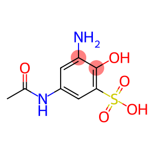 5-(乙酰氨基)-3-氨基-2-羟基-苯磺酸