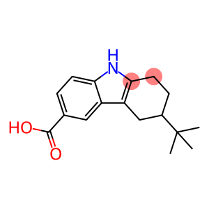 1H-Carbazole-6-carboxylic acid, 3-(1,1-dimethylethyl)-2,3,4,9-tetrahydro-