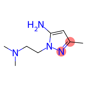 2-(2-二甲胺乙基)-5-甲基-吡唑-3-基胺