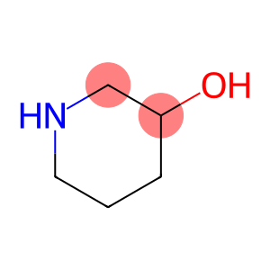(3S)-3-hydroxypiperidinium