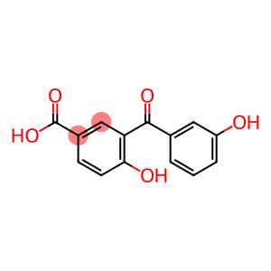4-Hydroxy-3-(3-hydroxybenzoyl)benzoic acid