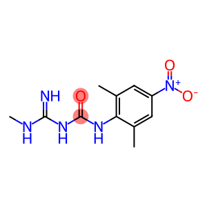 N-(2,6-Dimethyl-4-nitrophenyl)-N'-[imino(methylamino)methyl]urea