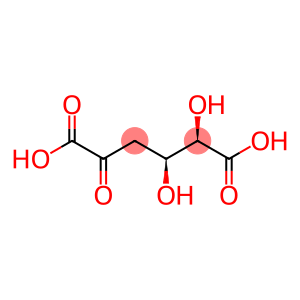 L-threo-2-Hexulosaric acid, 3-deoxy-