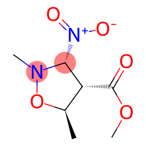 4-Isoxazolidinecarboxylicacid,2,5-dimethyl-3-nitro-,methylester,(3alpha,4alpha,5beta)-(9CI)