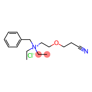 benzyl[2-(2-cyanoethoxy)ethyl]diethylammonium chloride