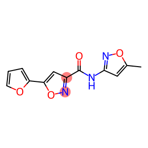 3-Isoxazolecarboxamide,5-(2-furanyl)-N-(5-methyl-3-isoxazolyl)-(9CI)