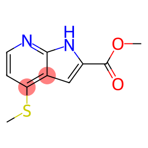 Methyl 4-Methylsulfanyl-7-azaindole-2-carboxylate