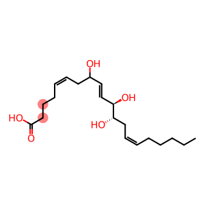 5,9,14-Eicosatrienoic acid, 8,11,12-trihydroxy-