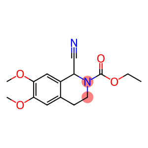 1-CYANO-2-ETHOXYCARBONYL-6,7-DIMETHOXY-1,2,3,4-TETRAHYDROISOQUINOLINE
