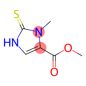 2-疏基-1-甲基-1H-咪唑-5-甲酸甲酯