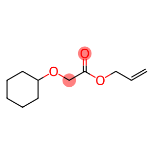 Cyclohexyloxyacetic acid 2-propenyl ester