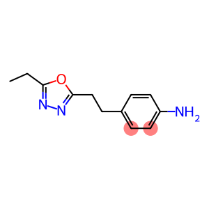Benzenamine, 4-[2-(5-ethyl-1,3,4-oxadiazol-2-yl)ethyl]- (9CI)