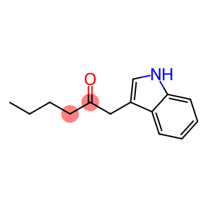 2-Hexanone, 1-(1H-indol-3-yl)-