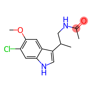 B-METHYL-6-CHLOROMELATONIN